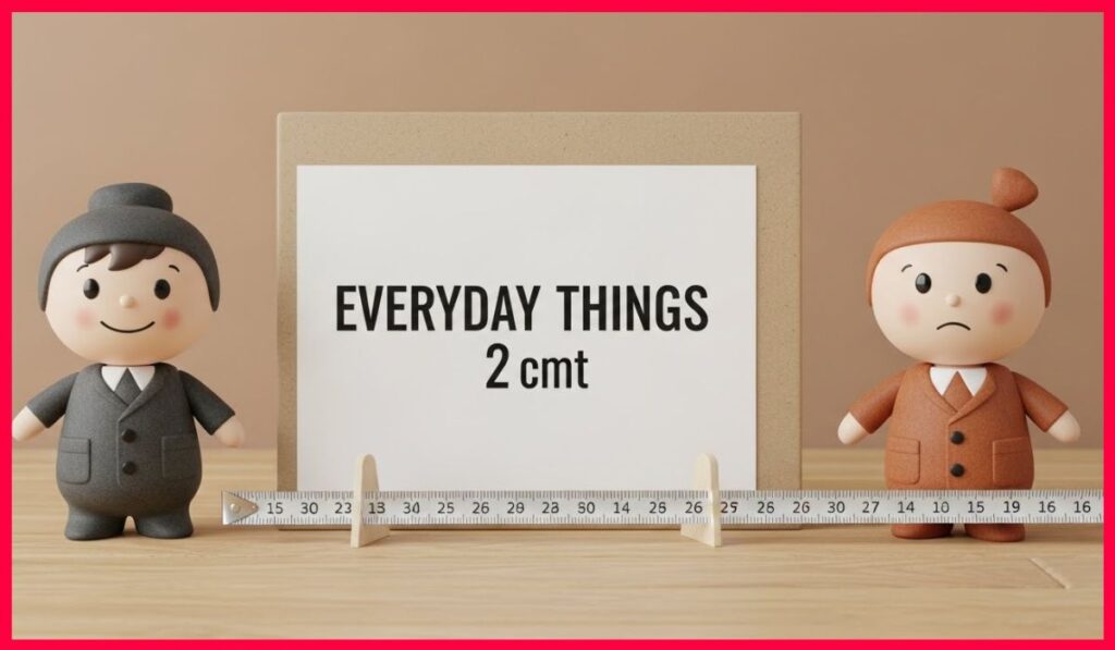 Everyday Things 2 Centimeters Long