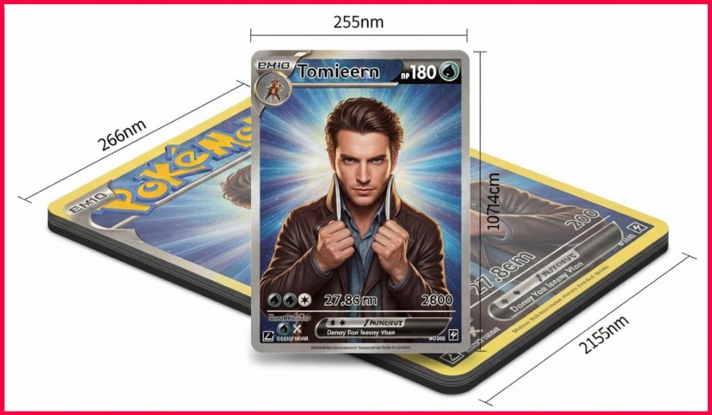 Oversized Pokémon Card Dimensions 