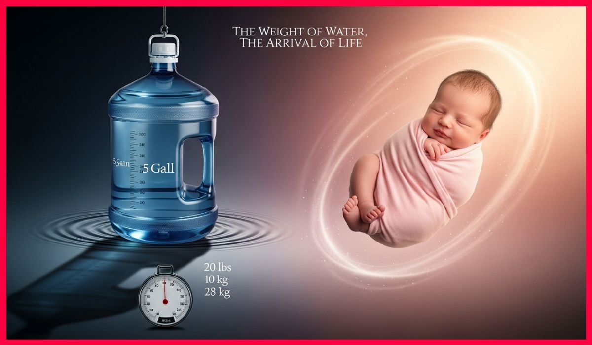 Weight of 5 Gallons of Water