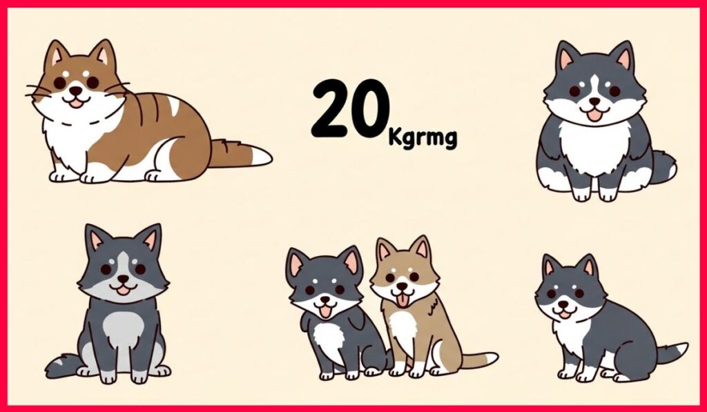 Weigh About 20 Kilograms