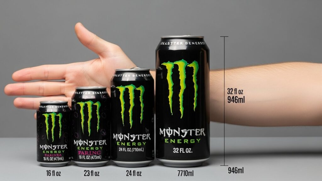 Monster Can Size 