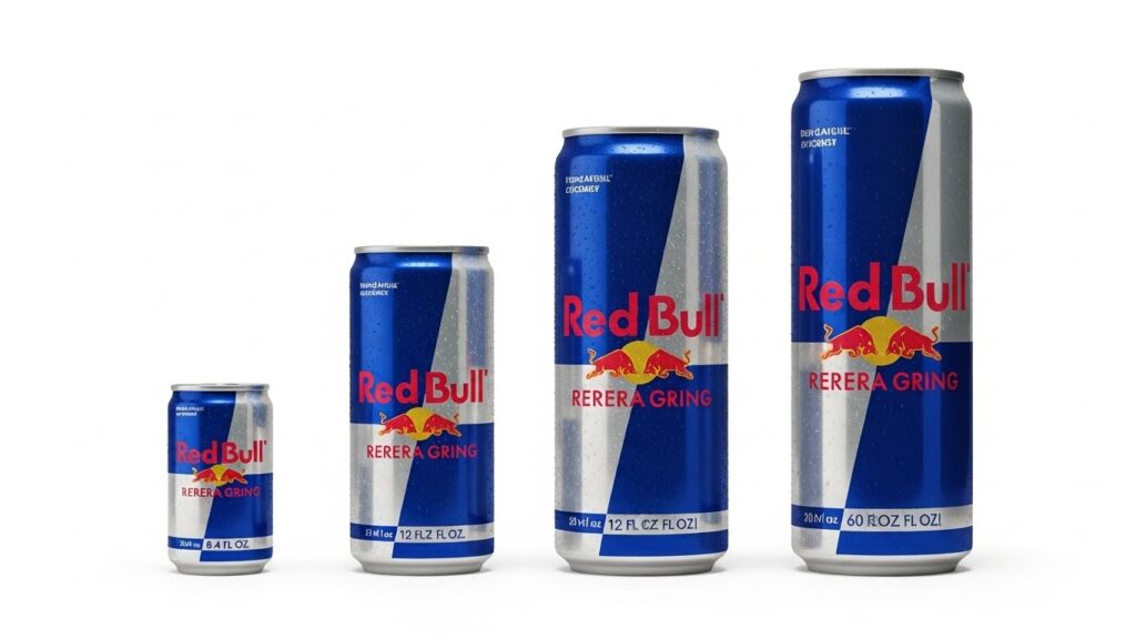 Red Bull Can Height 