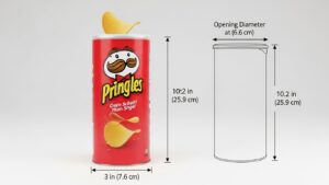 Pringles Can Dimensions