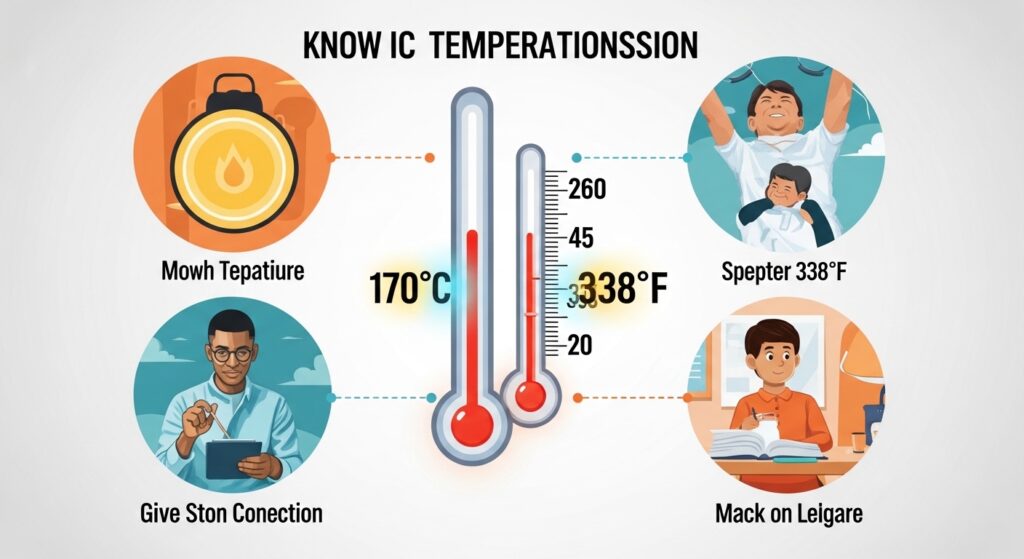 170°C Equals 338°F Actually Helps
