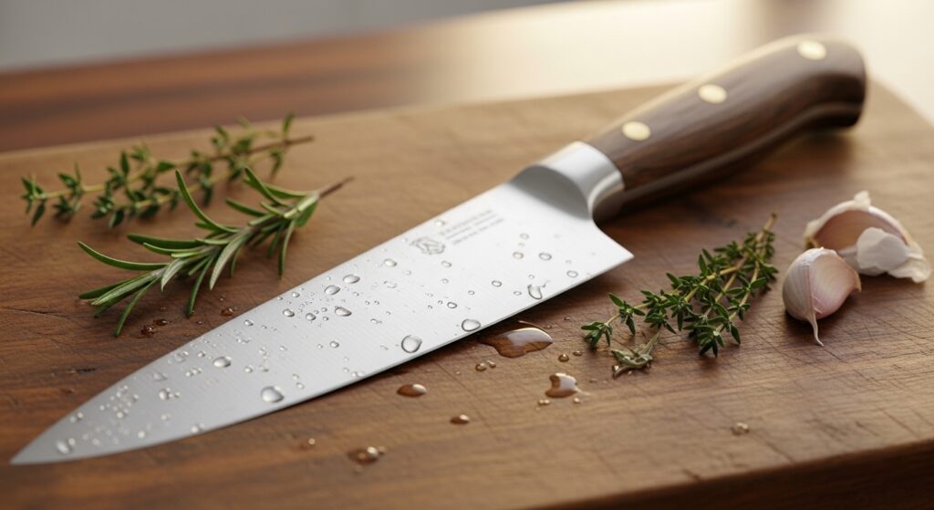A Chef’s Knife (8–9 Inch Blade)