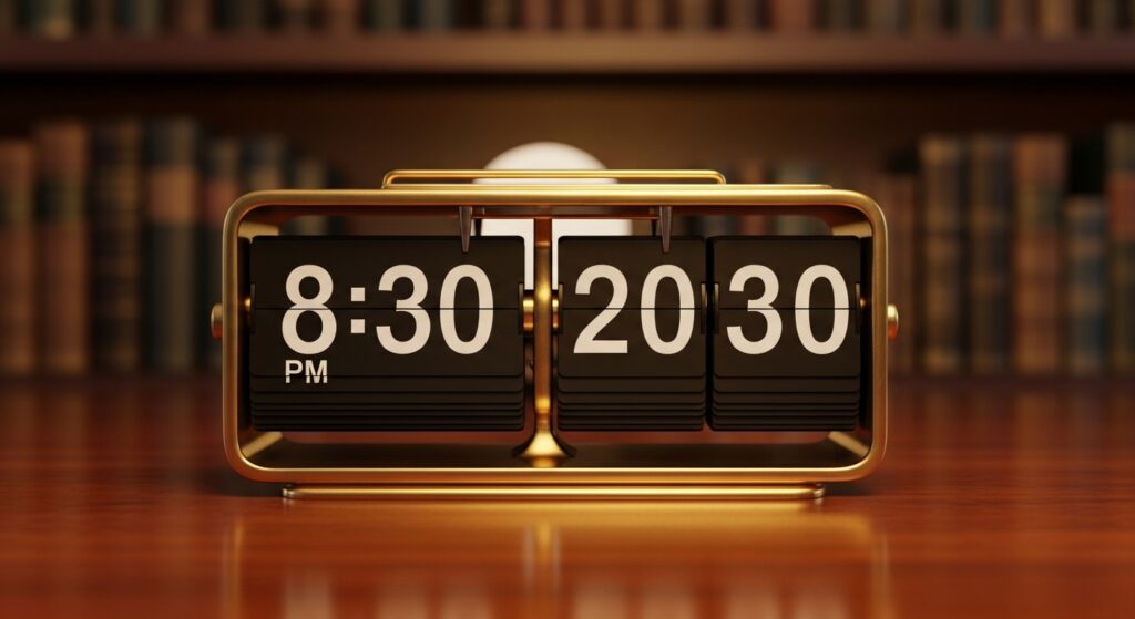 8:30 PM to Military Time