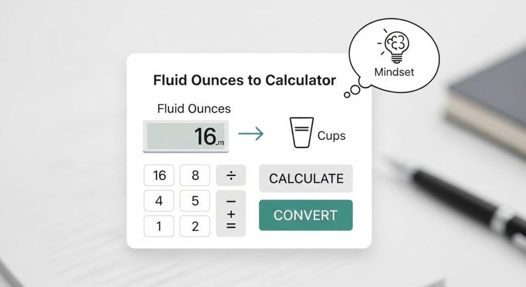 Fluid Ounces to Cups