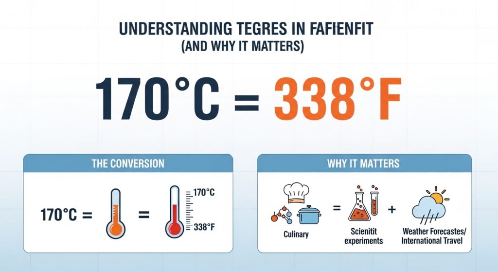 170 Degrees Celsius in Fahrenheit (