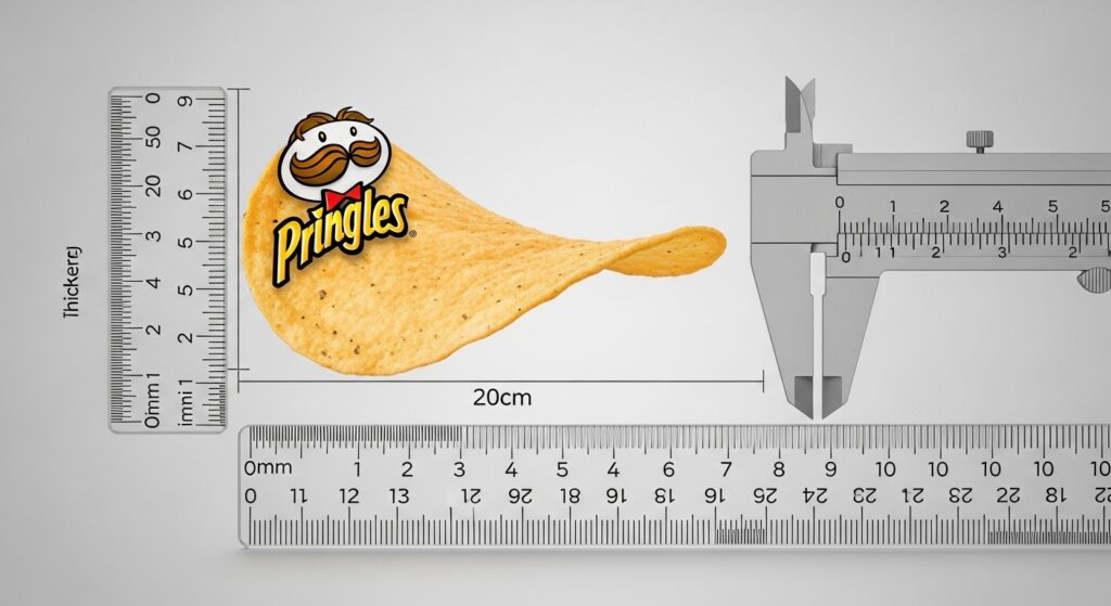 Pringles Chip Size