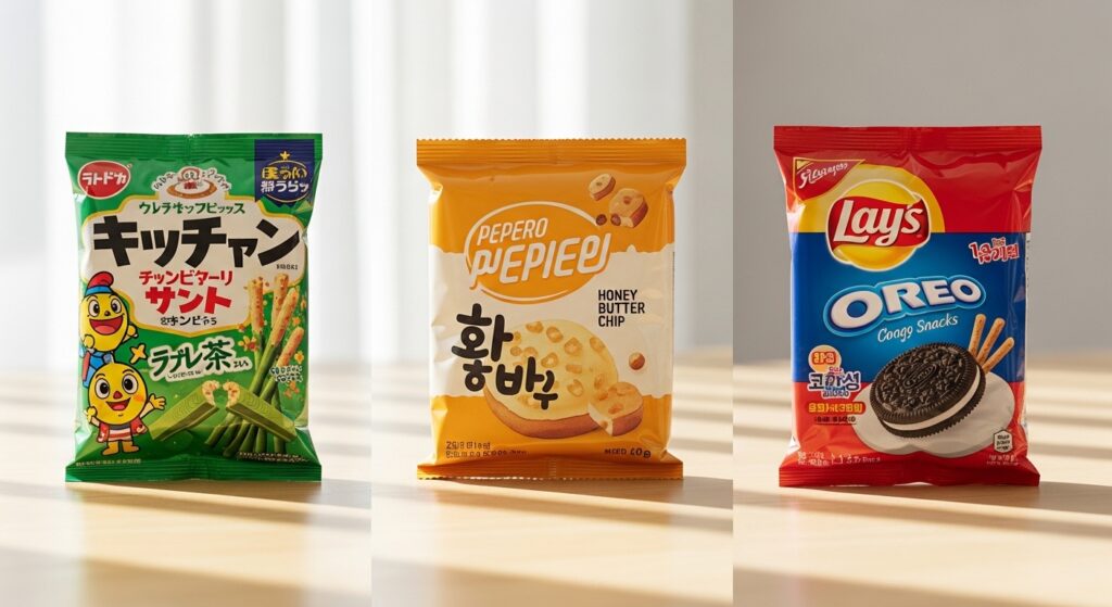 Japanese vs Korean vs English Packs