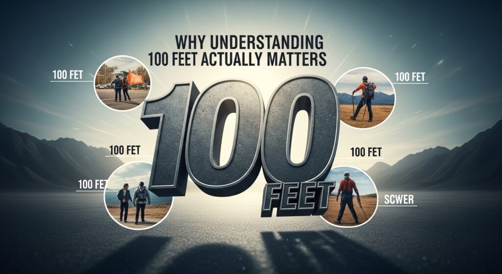 100 Feet Actually Matters