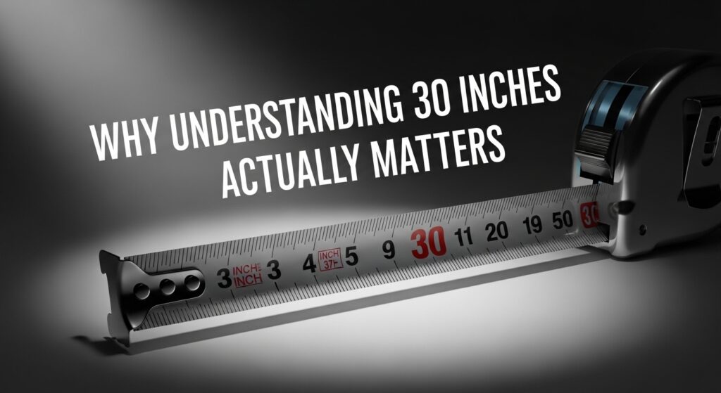 30 Inches Actually Matters