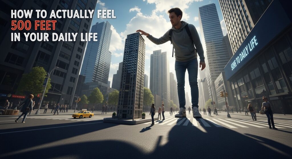 500 Feet in Your Daily Life